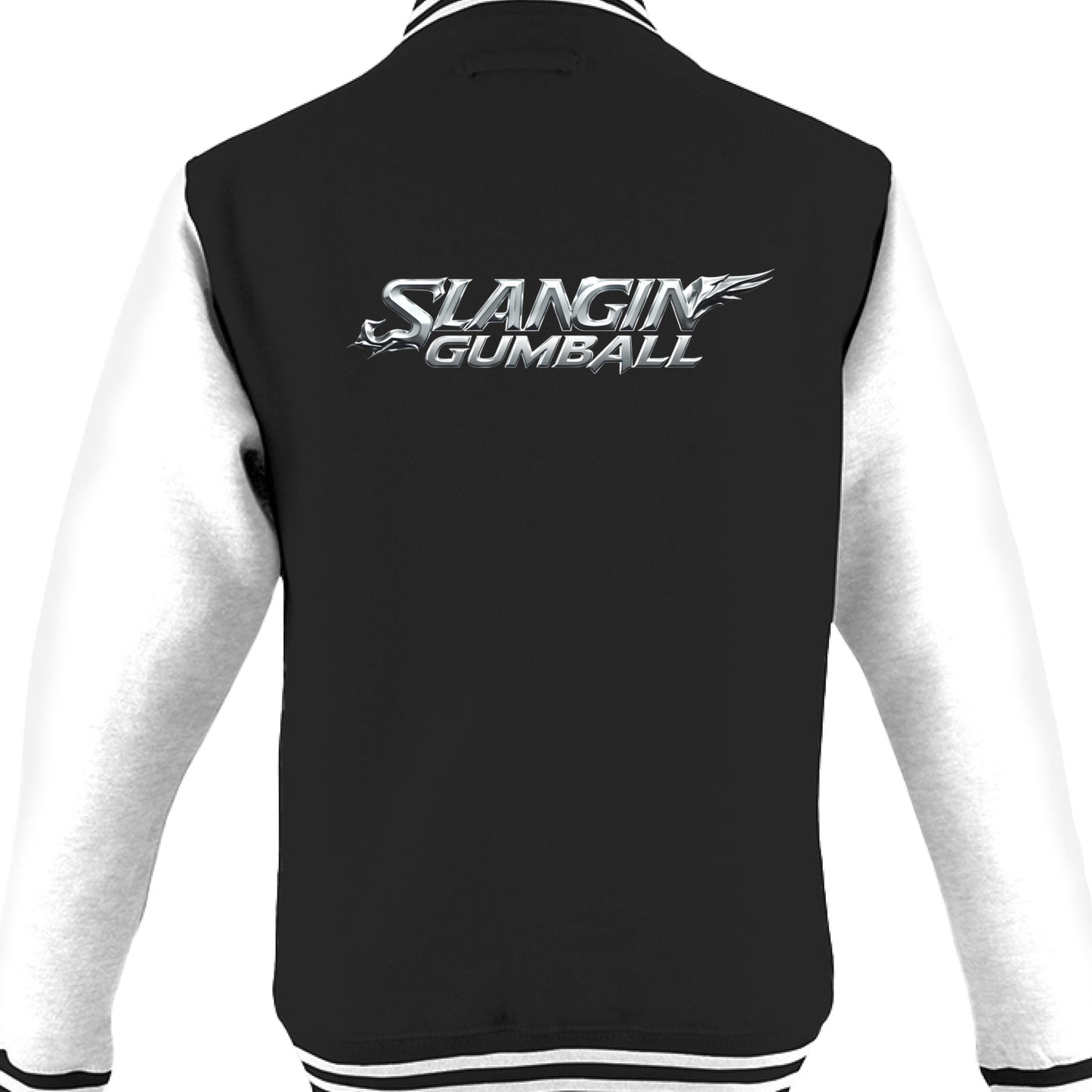 JET BLACK/ WHITE - BACK