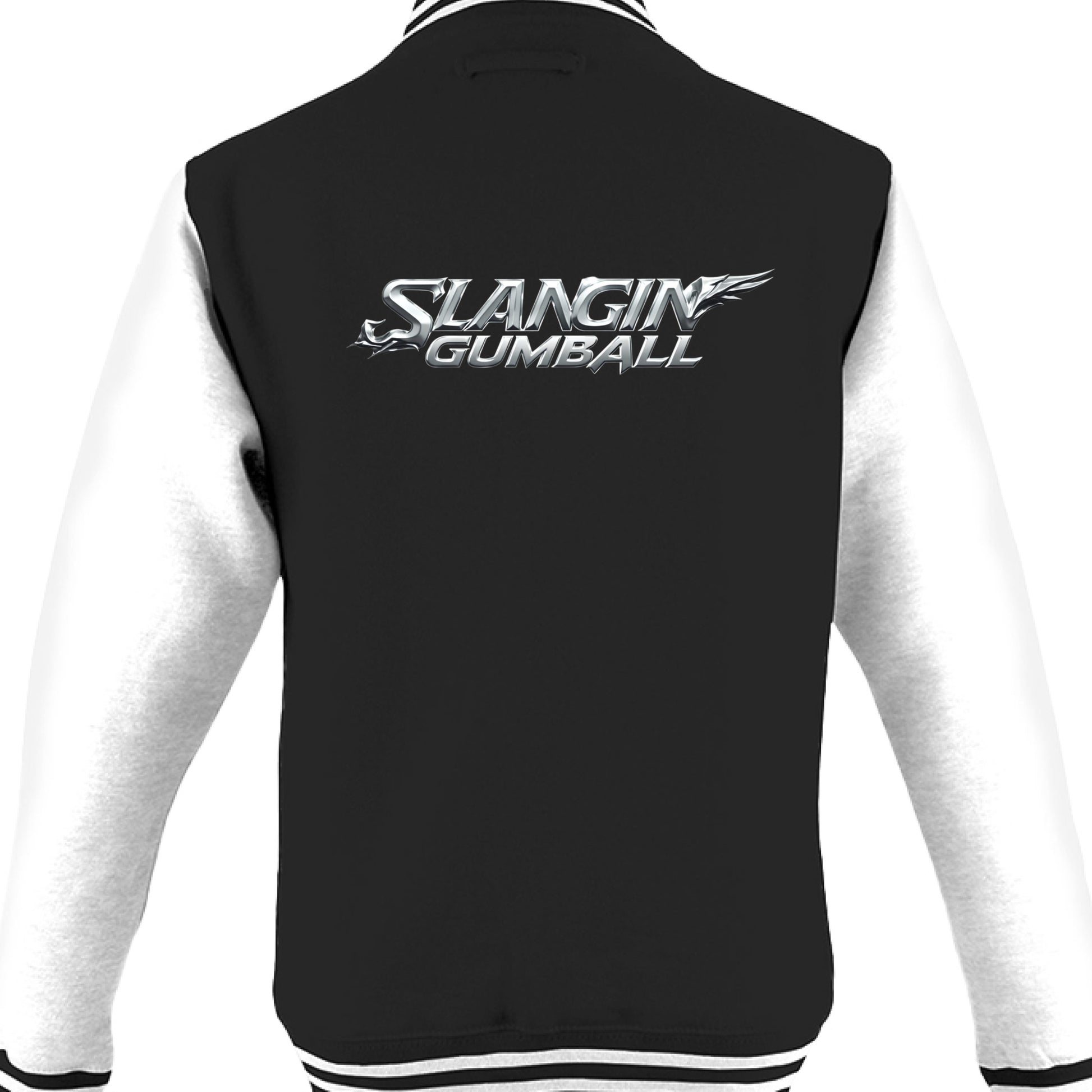 JET BLACK/ WHITE - BACK